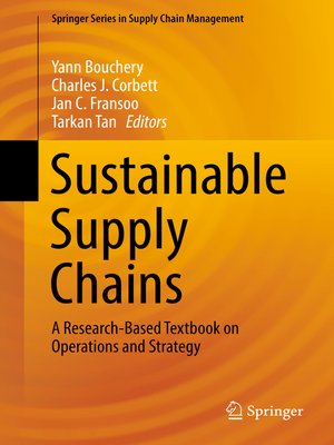 cover image of Sustainable Supply Chains
